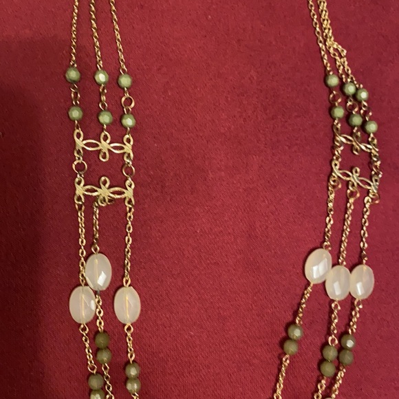 Long fancy necklace - Picture 2 of 3